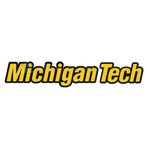 Michigan Tech Huskies Iron-on Stickers (Heat Transfers)NO.5061